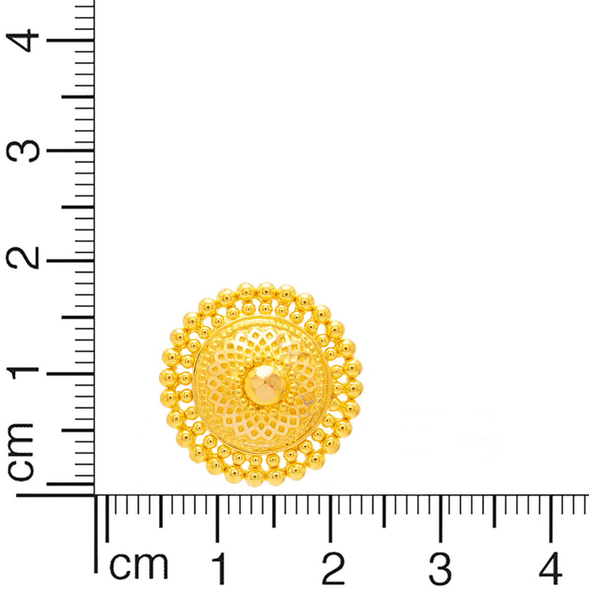 22K Sunlit Radiance Gold Studs