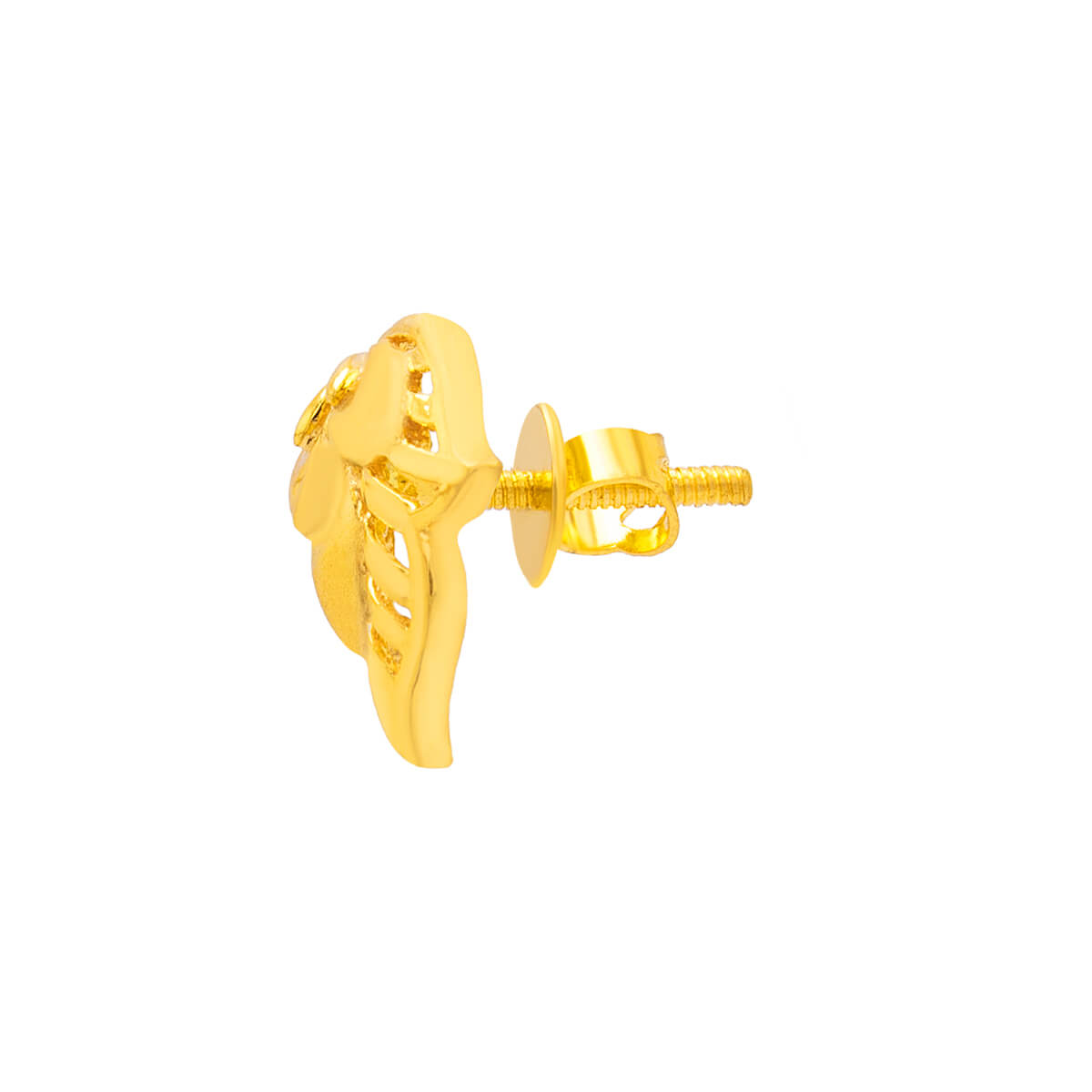 22K Petite Studs for Delicate Charm