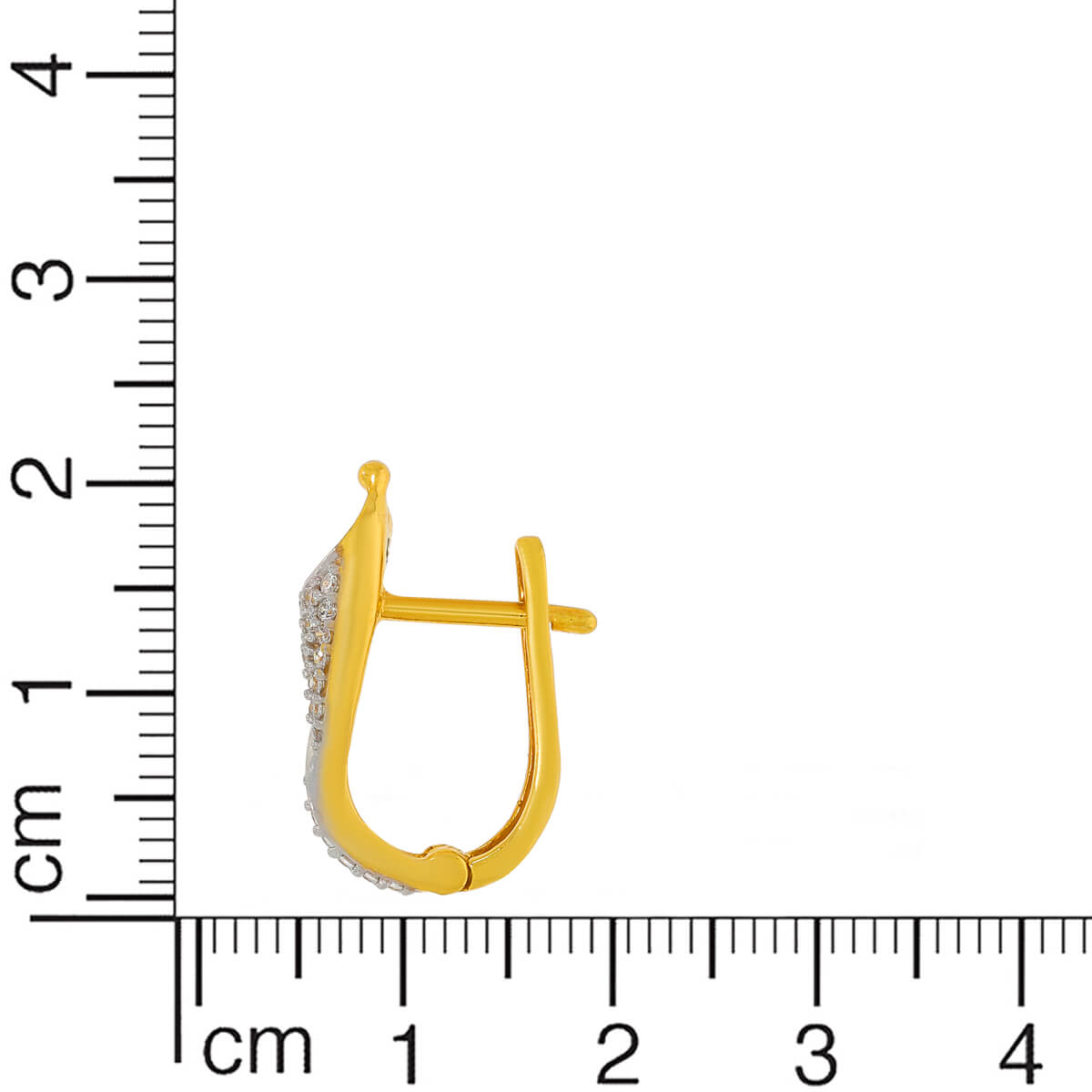 Petite Charm 22K Gold Hoops