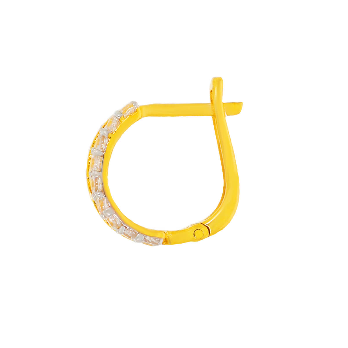 Radiant 18K Gold Hoop Earrings