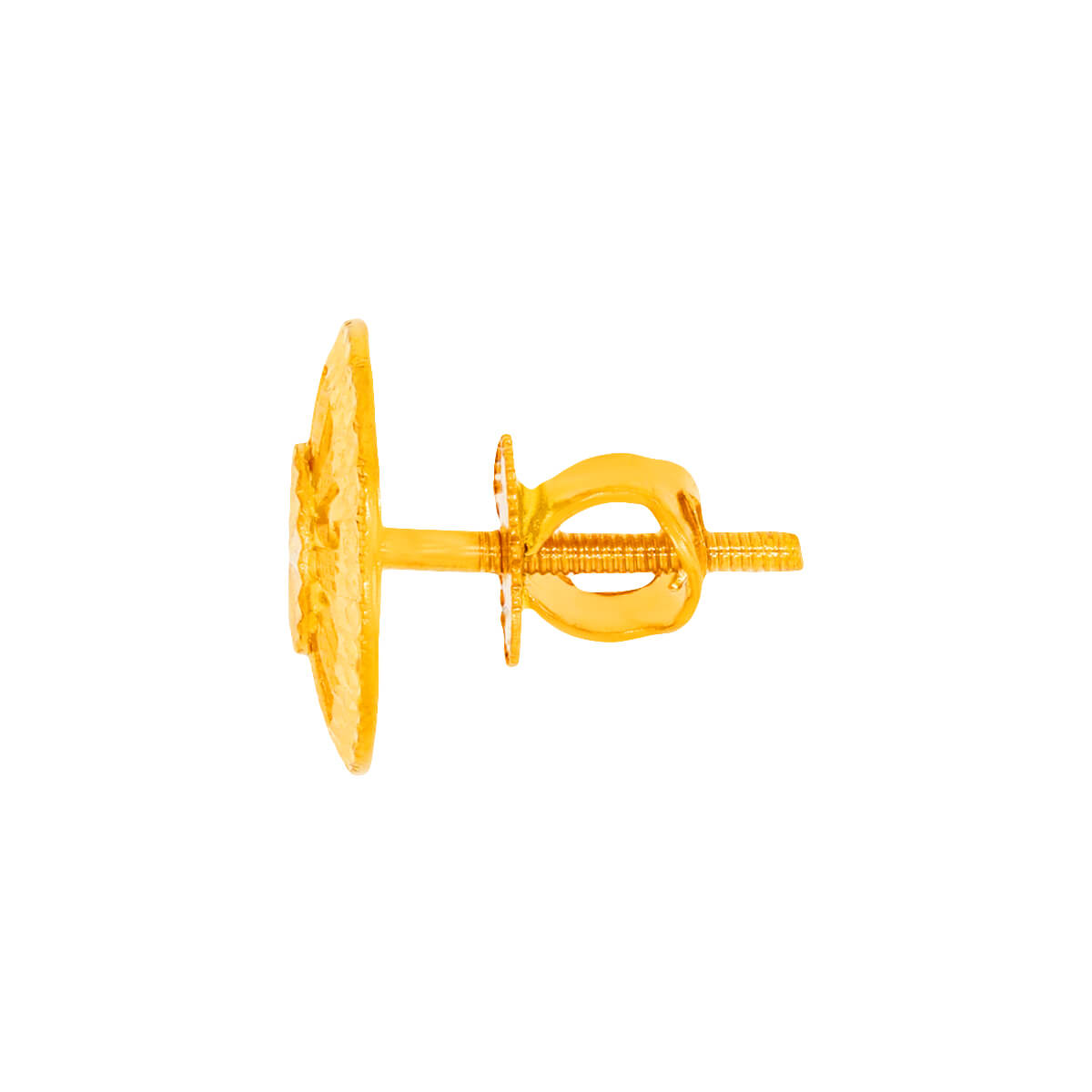 Captivating Golden Wheel Studs 22K