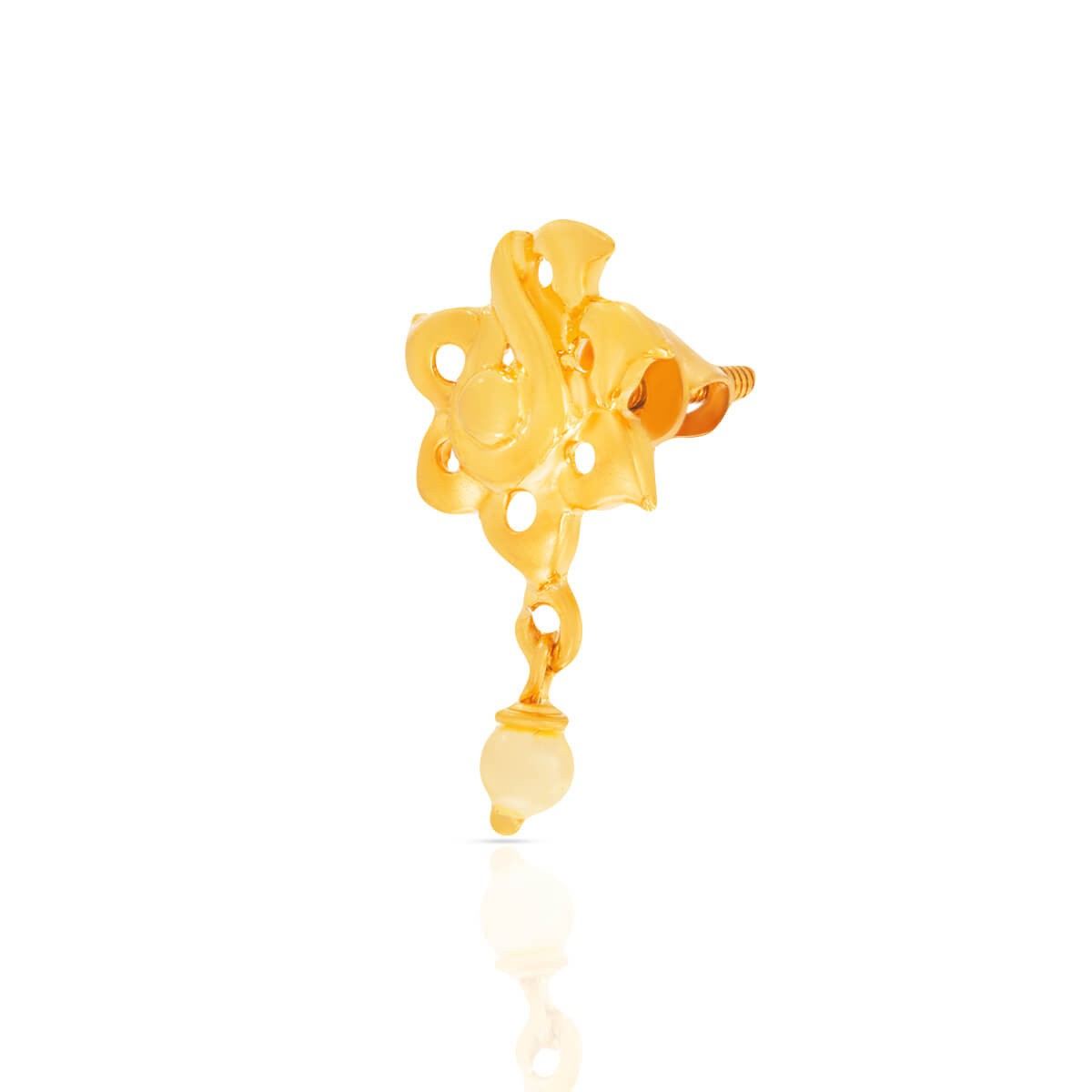 22K Gold Stud Earrings for Effortless Charm