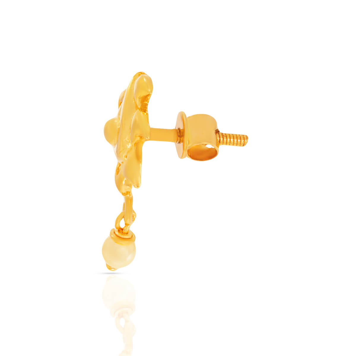 22K Gold Stud Earrings for Effortless Charm