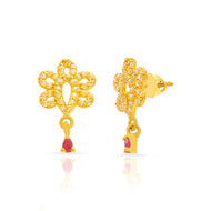 Bright Charm 22K Gold Studs