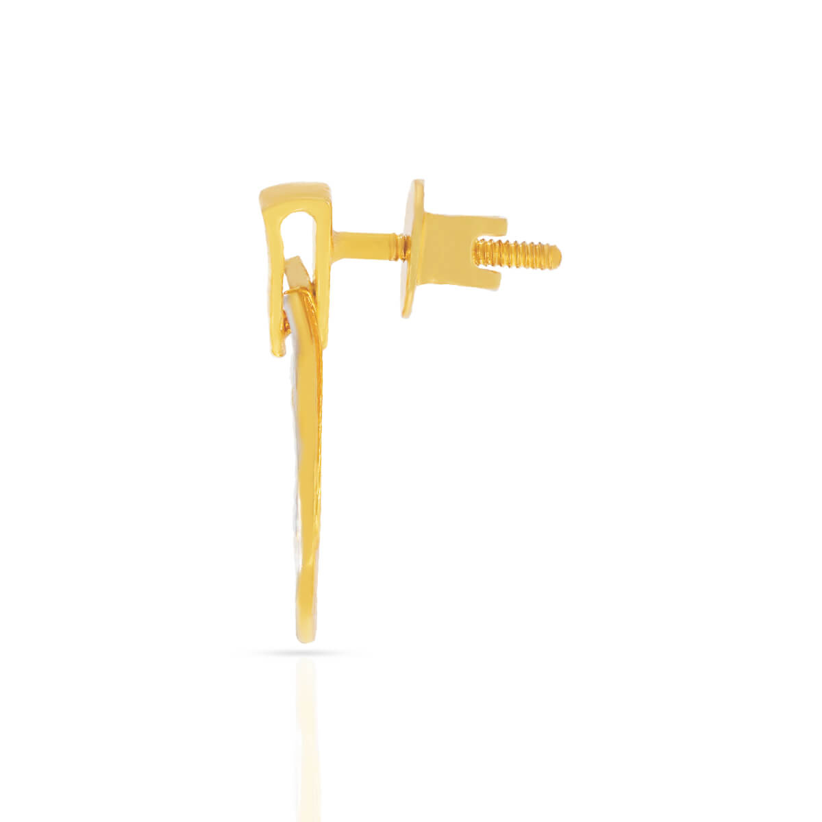 Charming Jhali Motif 22K Gold Studs