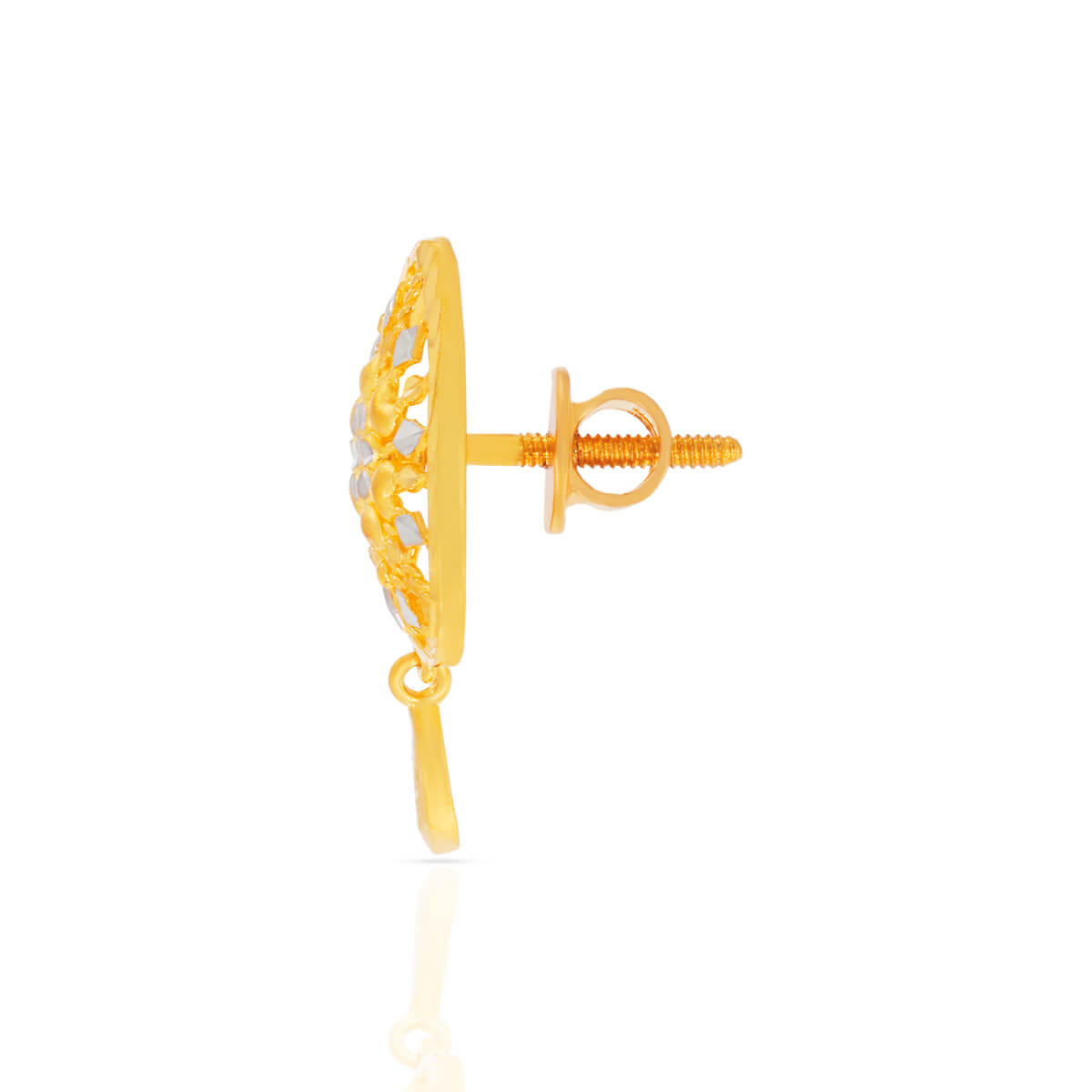 Floral Jhali Grace 22K Gold Studs