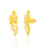 Radiant Enigmatic 22K Gold Studs
