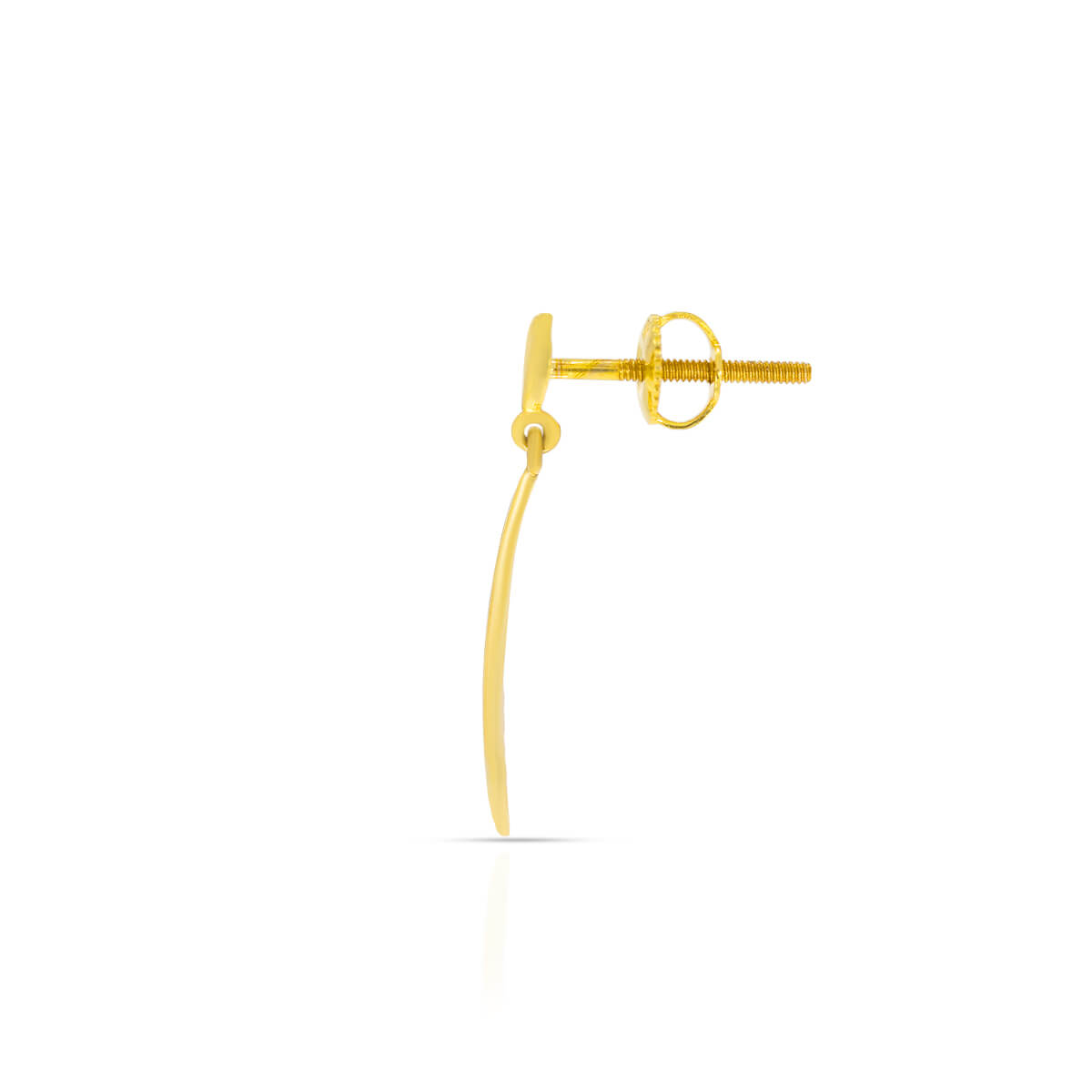 Modern Minimalism 18K Gold Danglers
