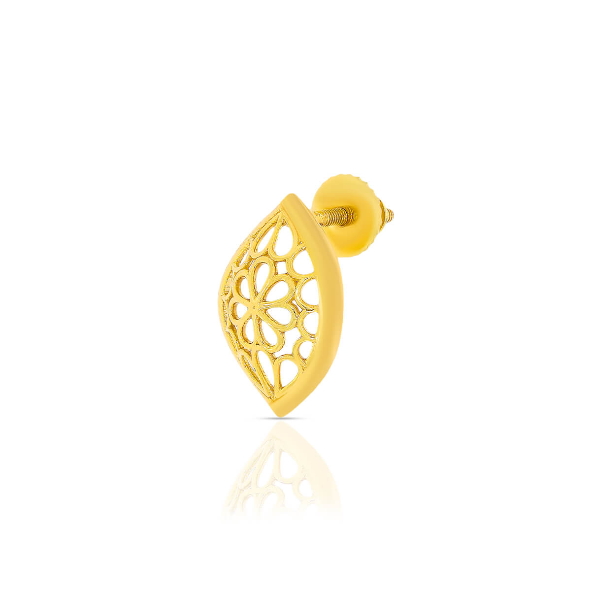 Finely Crafted 22K Marvelous Gold Studs