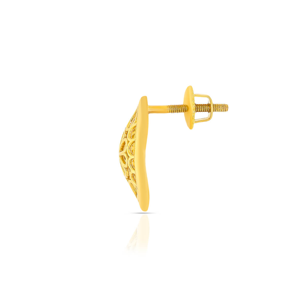 Finely Crafted 22K Marvelous Gold Studs