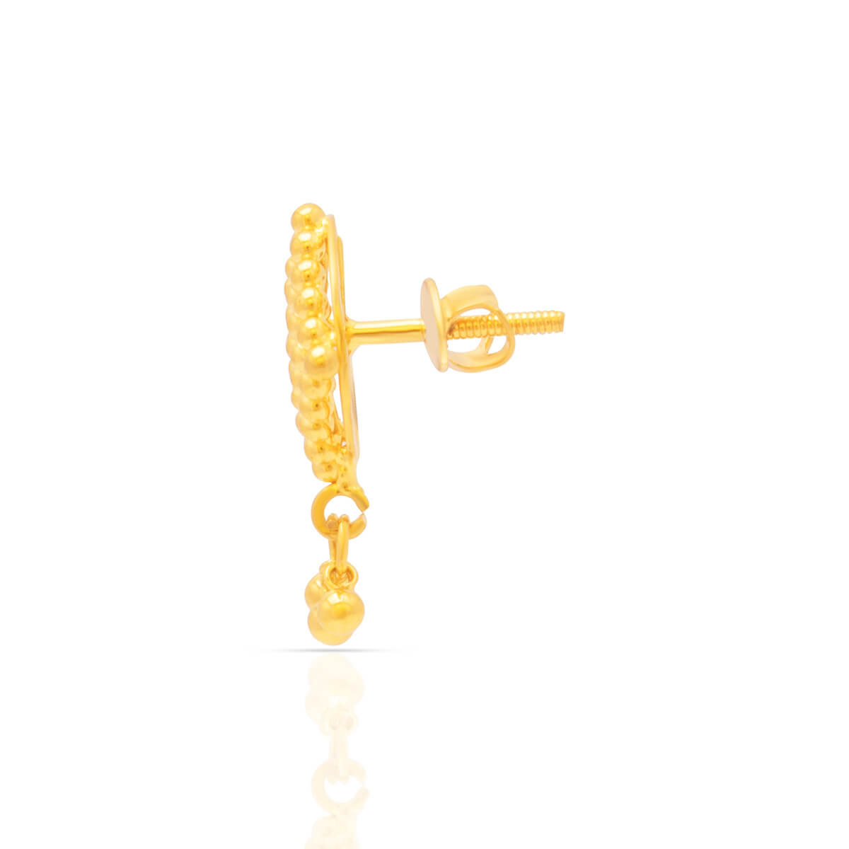 Soft Elegance 22K Gold Studs