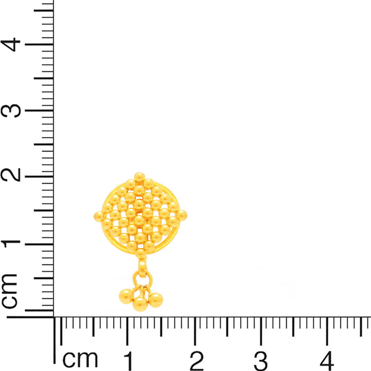 Soft Elegance 22K Gold Studs