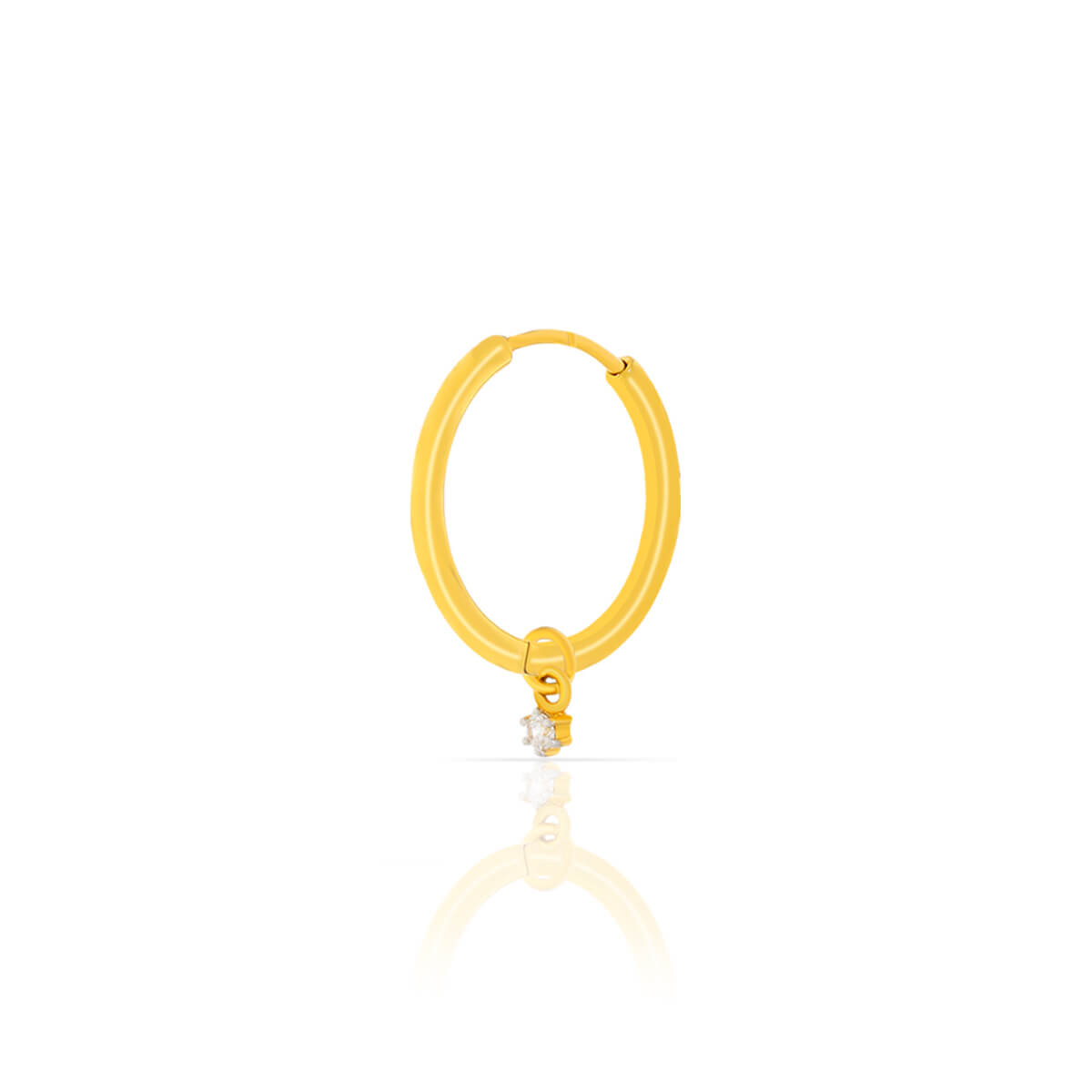 Simple Beauty 18K Gold Hoops