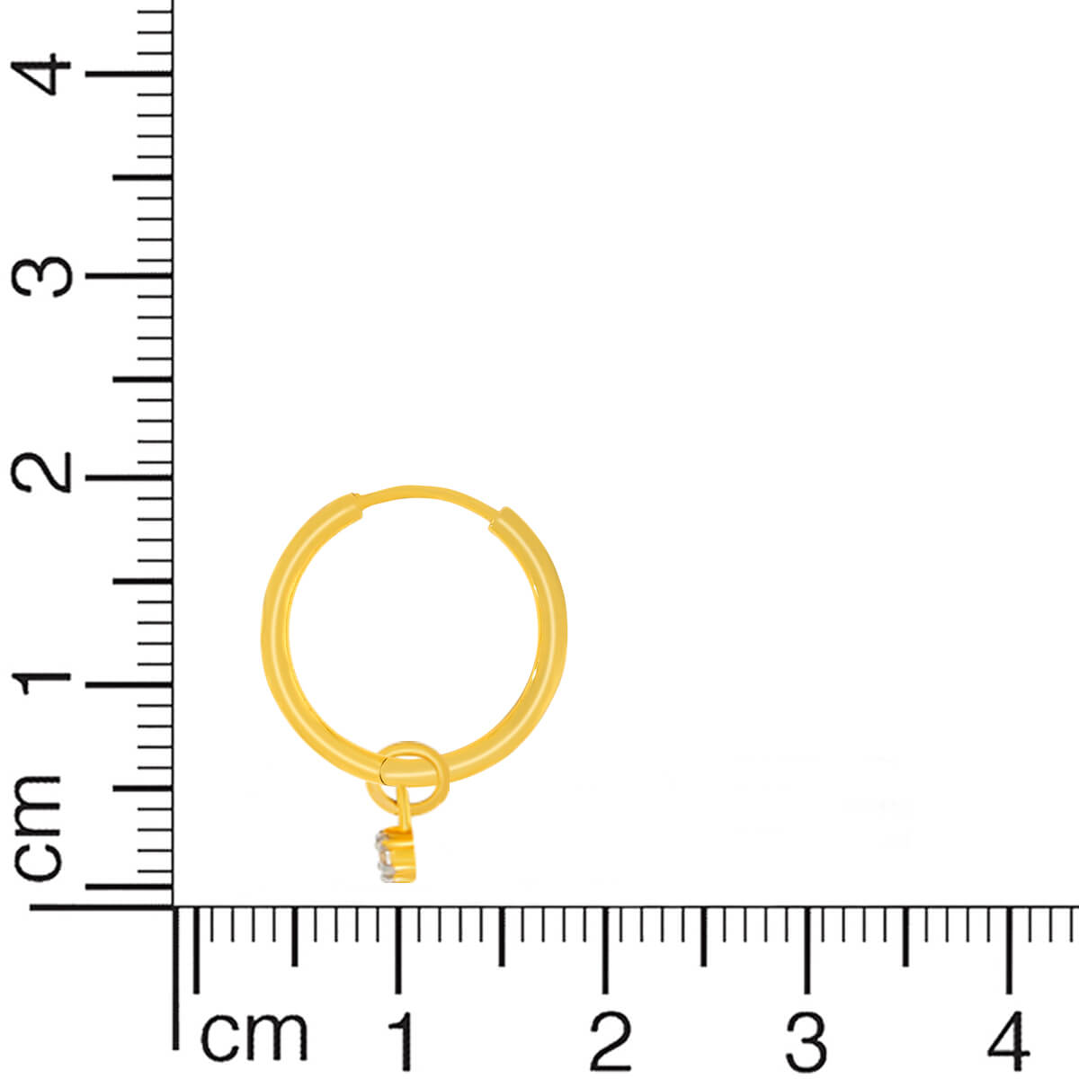 Simple Beauty 18K Gold Hoops