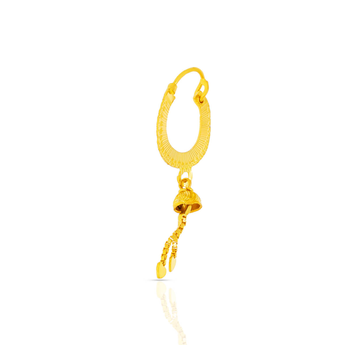 22K Gold Hoops for Subtle Style