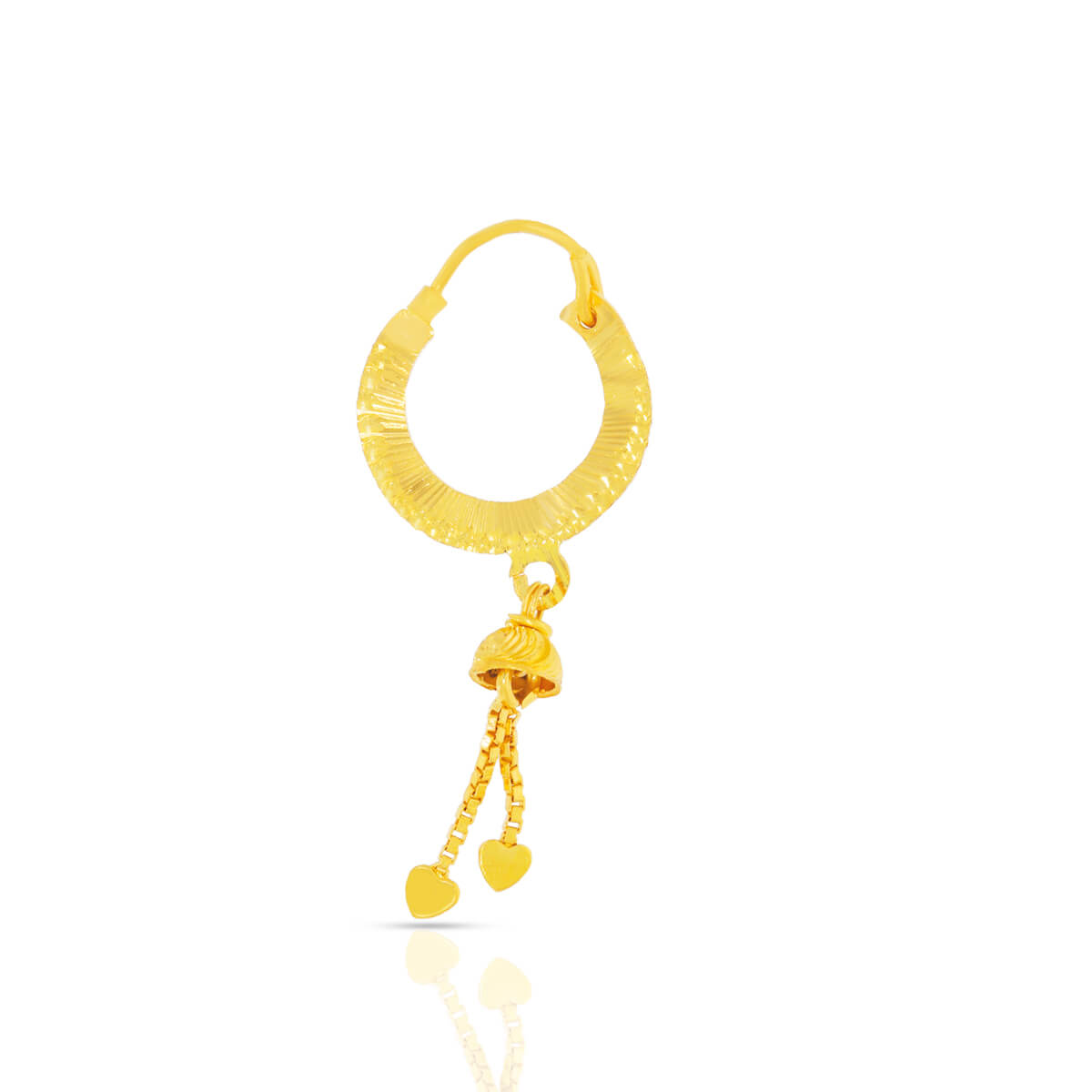 22K Gold Hoops for Subtle Style