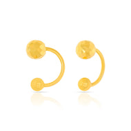 Simple 22K Gold Studs