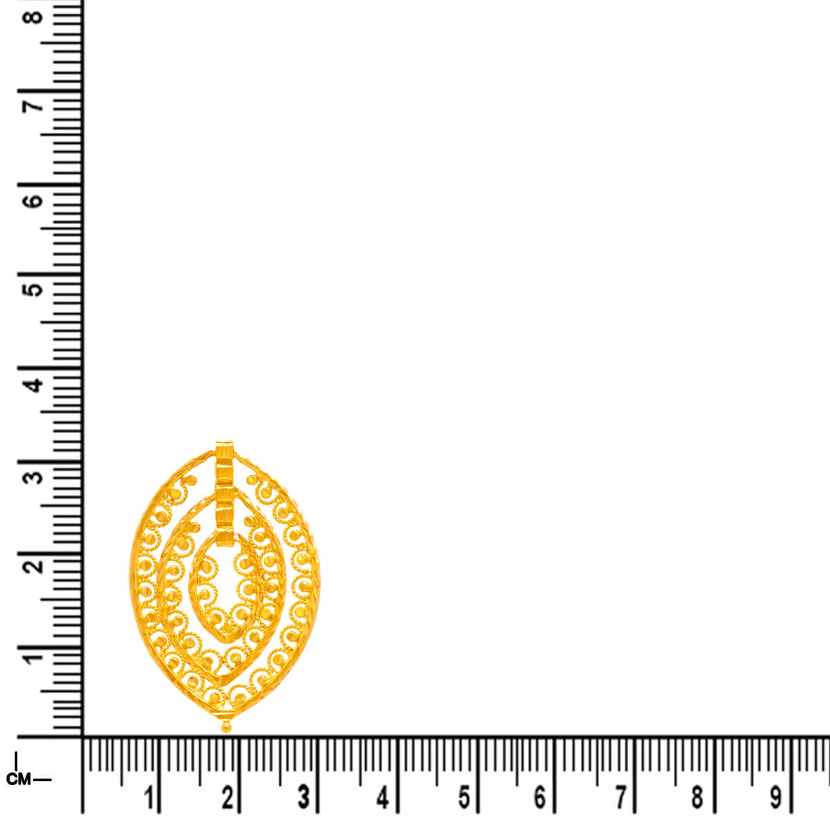 Minimal Flair Gold Studs 22K