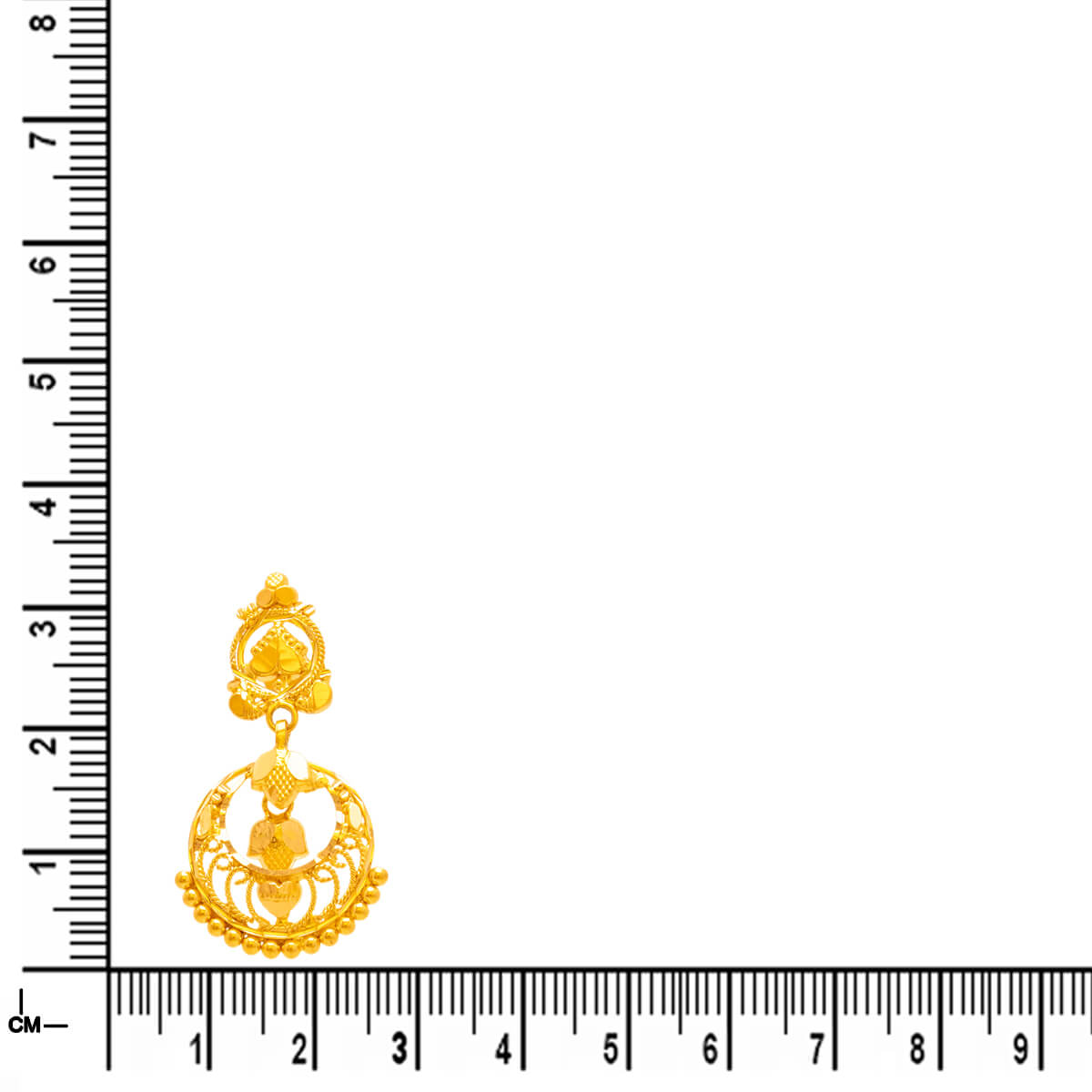 Elegant Versatile Gold Dangler