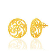 Sophisticated 22K Gold Studs for Everyday Wear