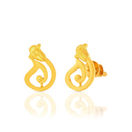 Golden Dainty Grace Studs 22K