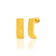 Dainty 22K Gold Hoops for Everyday Style