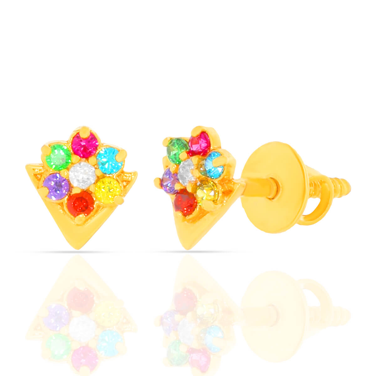 Dainty Everyday Color Stone Studs