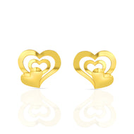 Love Embrace Gold Earrings