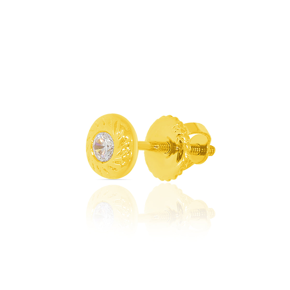 Twilight Twinkle 18Kt Gold Earrings