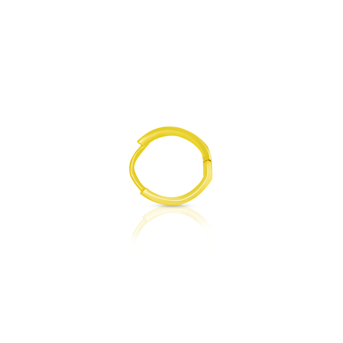 Simply Dashing 22K Gold Men's Hoop