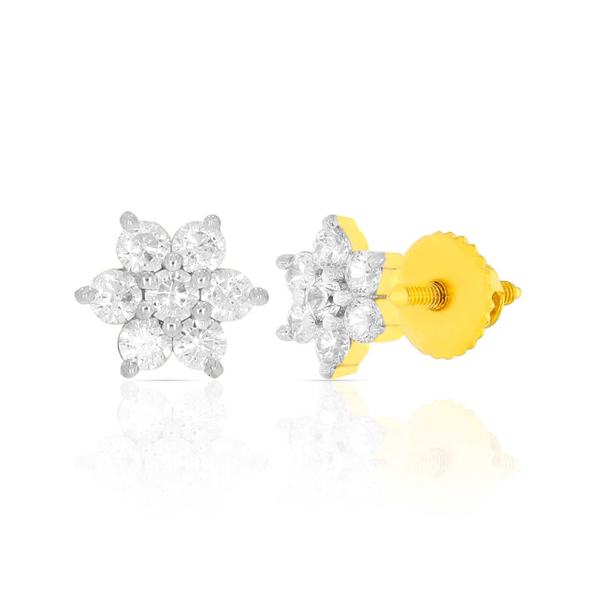 Wildflower Wonders Gold Earrings