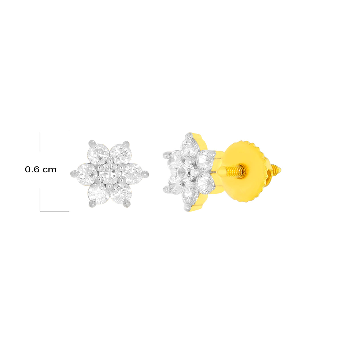 Wildflower Wonders Gold Earrings
