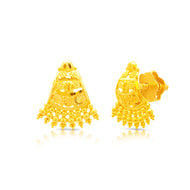 Royal Lustre 22K Gold Studs
