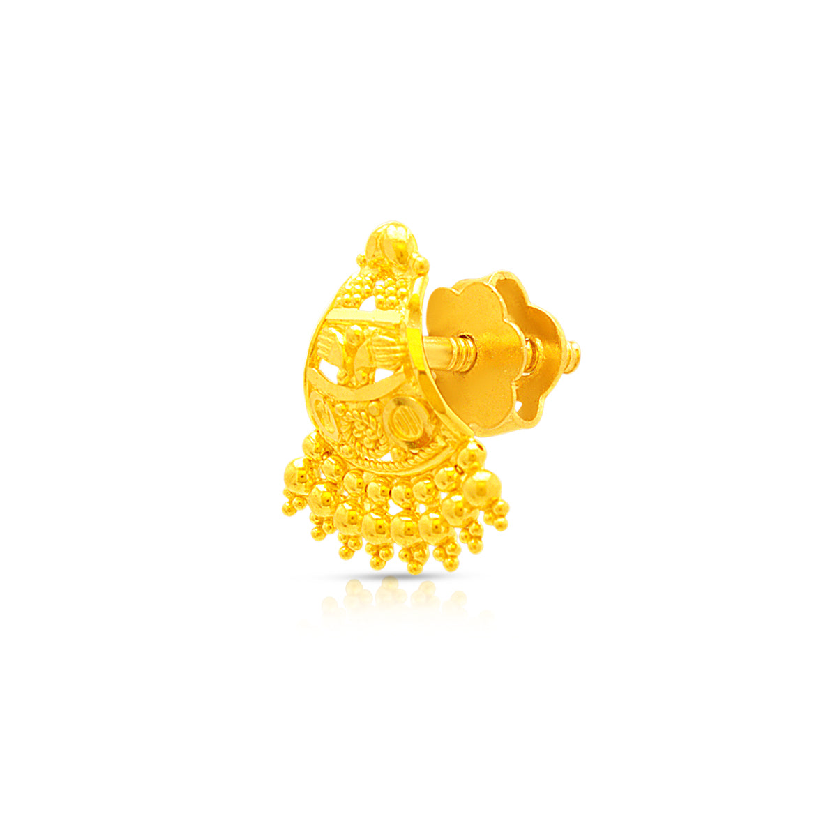 Royal Lustre 22K Gold Studs