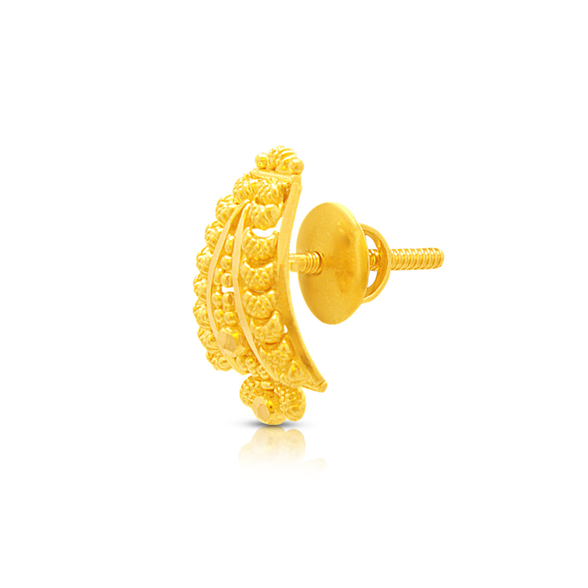 Imperial Glory 22K Gold Hoops