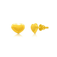 Dainty Lustrous 22K Gold Studs