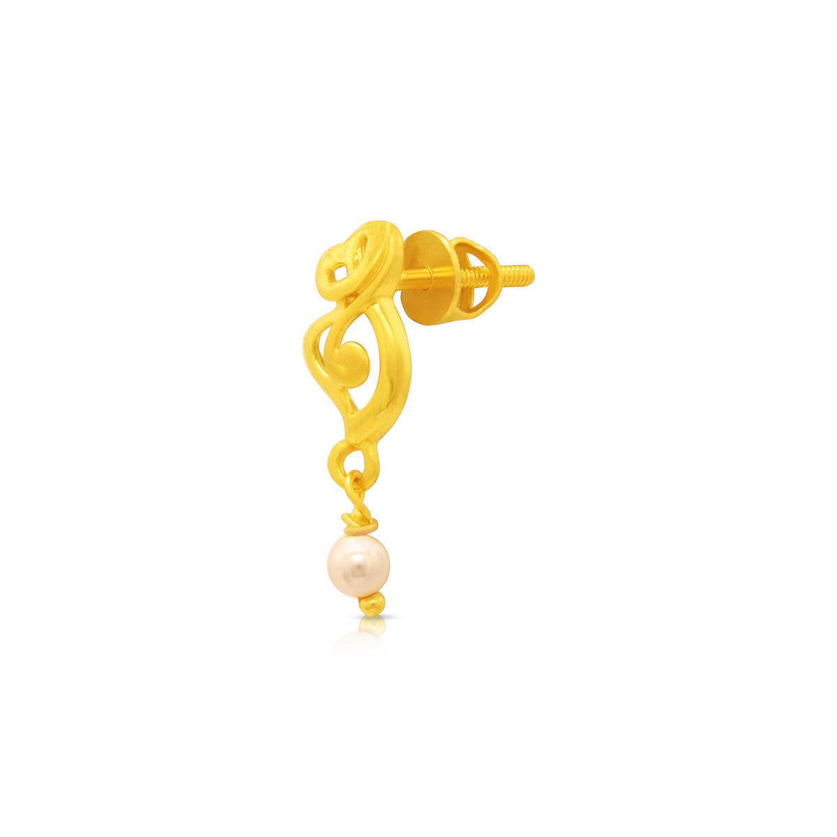 Enigmatic Essence 22K Gold Danglers