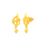 Glourious Essence 22K Gold Danglers