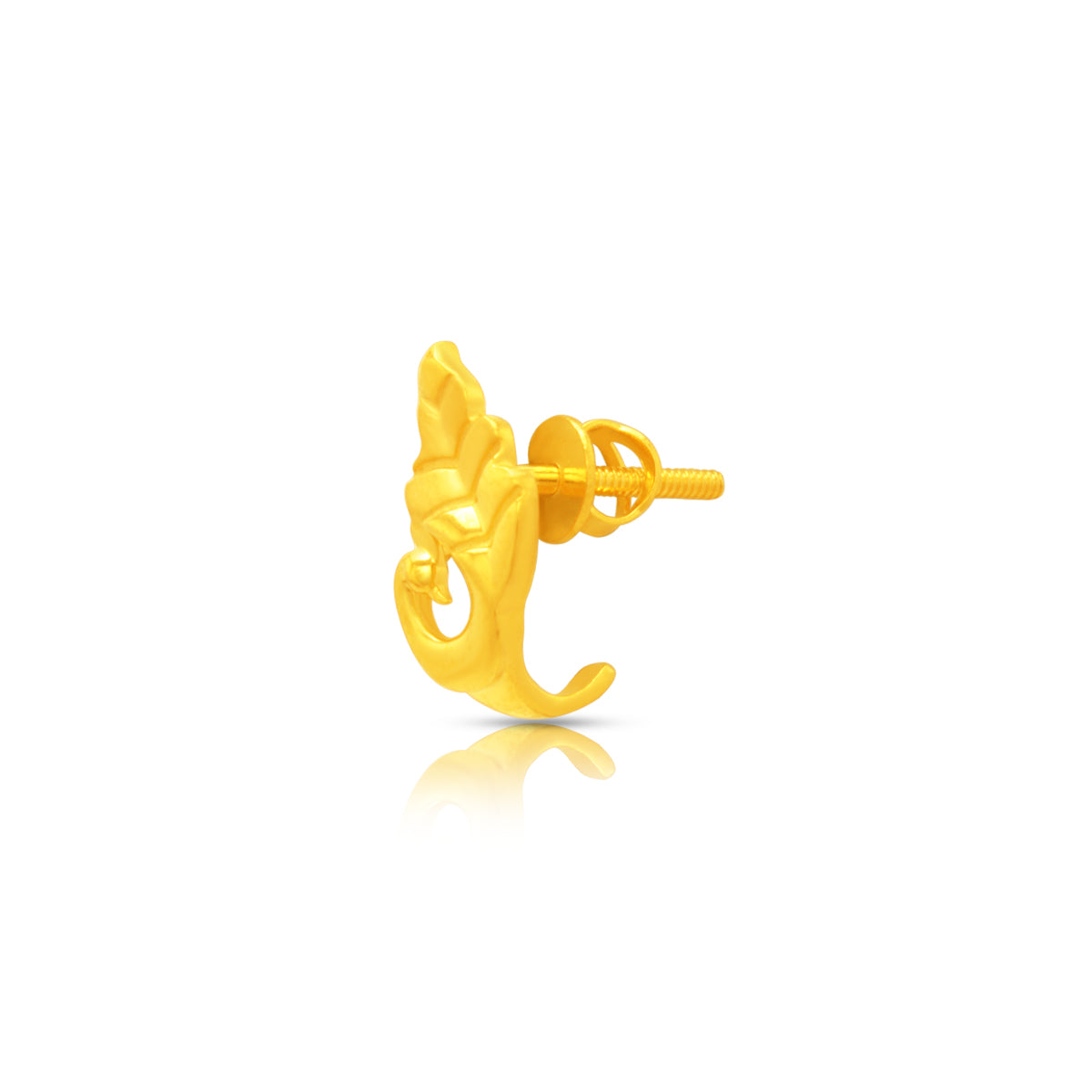 Brilliant Charm 22K Gold Studs