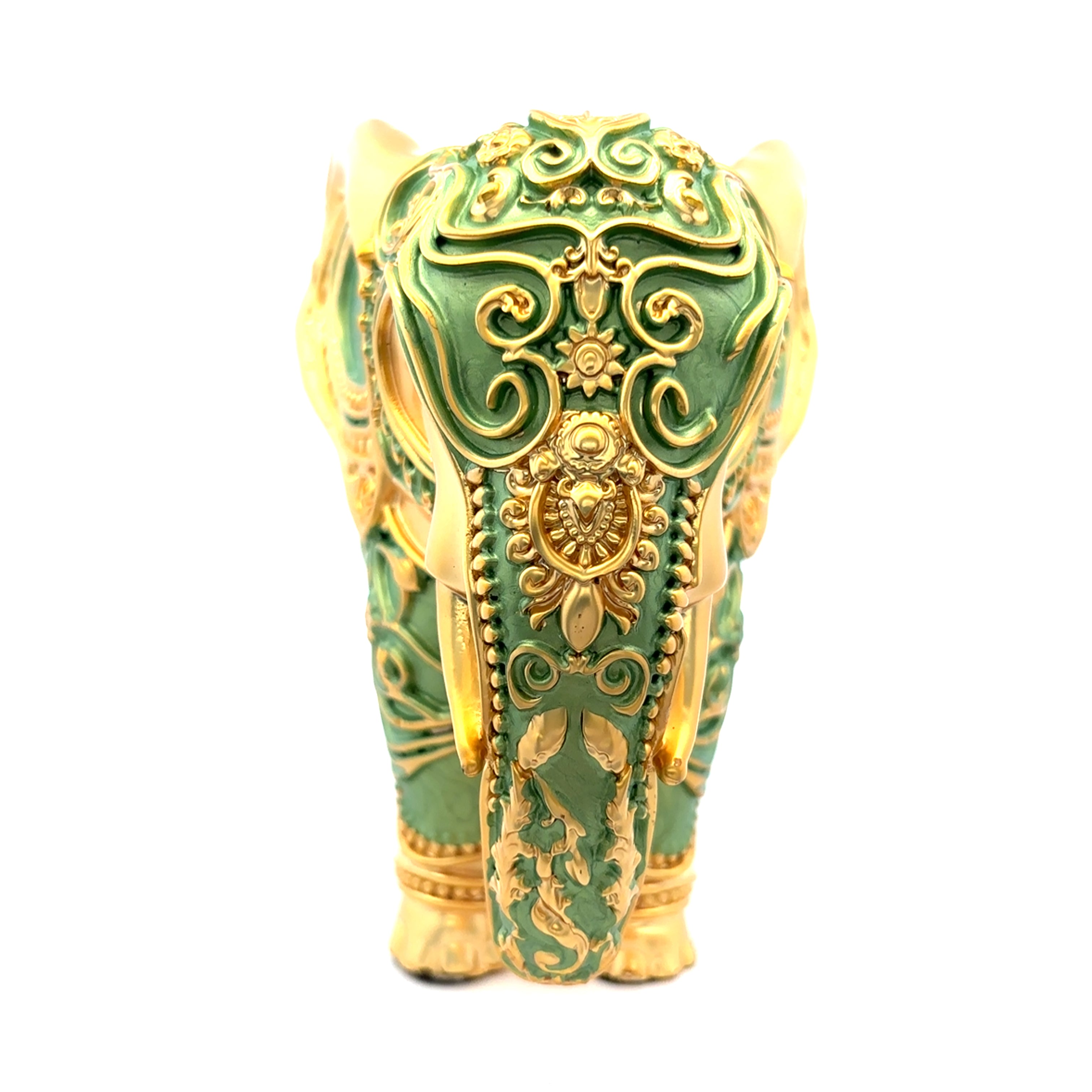Artistic Elegance Silver Elephant Statue