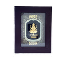 Lotus Elegance Laxmi Gold Plated Silver Photo Frame