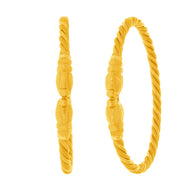 Classic Swirl Gold Bangle