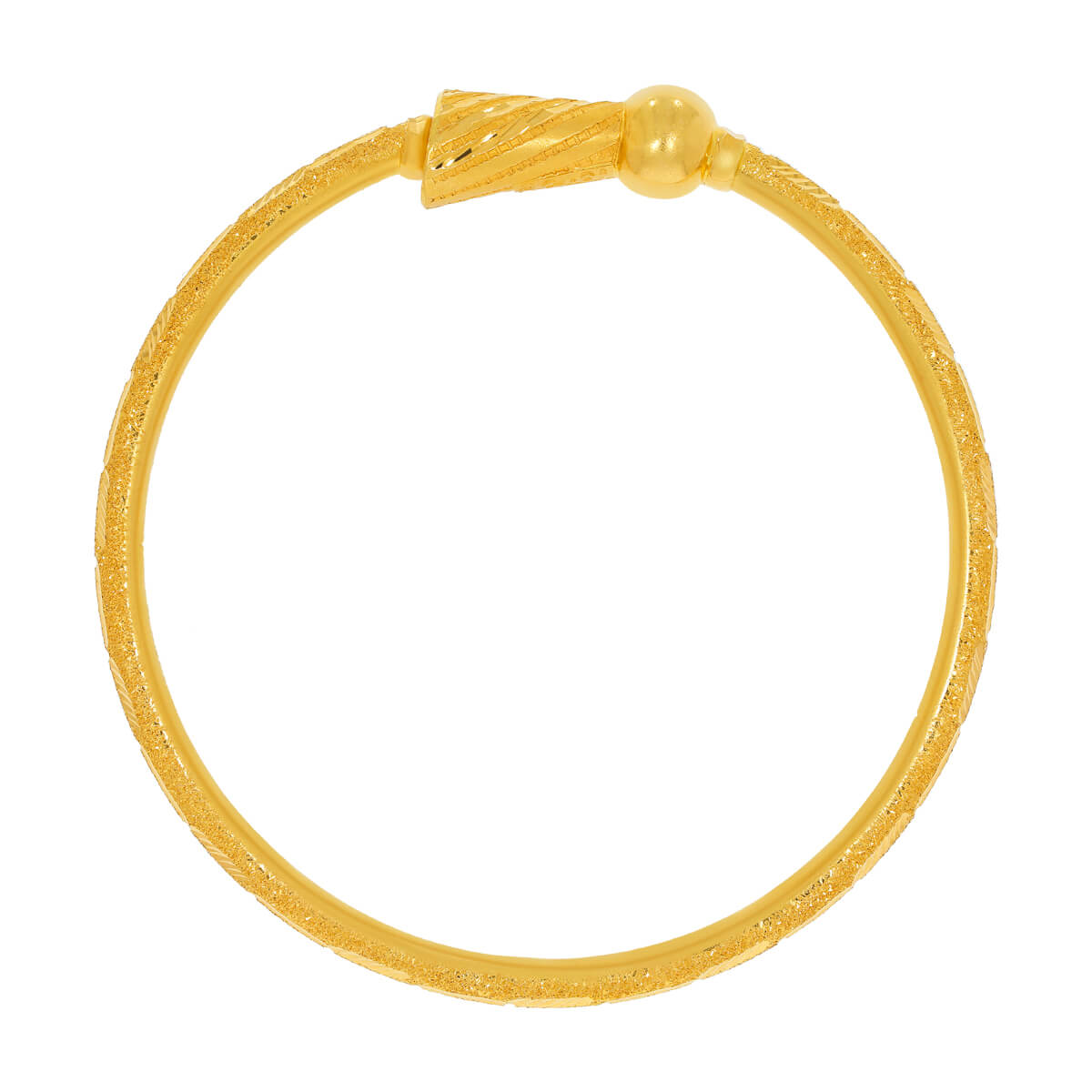 Classic Charm Gold Bangle