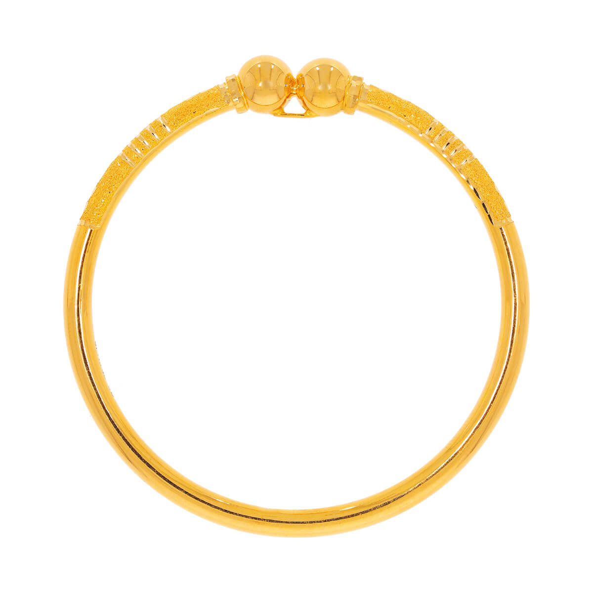 Refined Elegance Gold Bangle