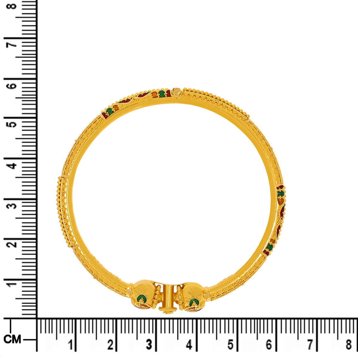 Vintage Vibrance Gold Bangle