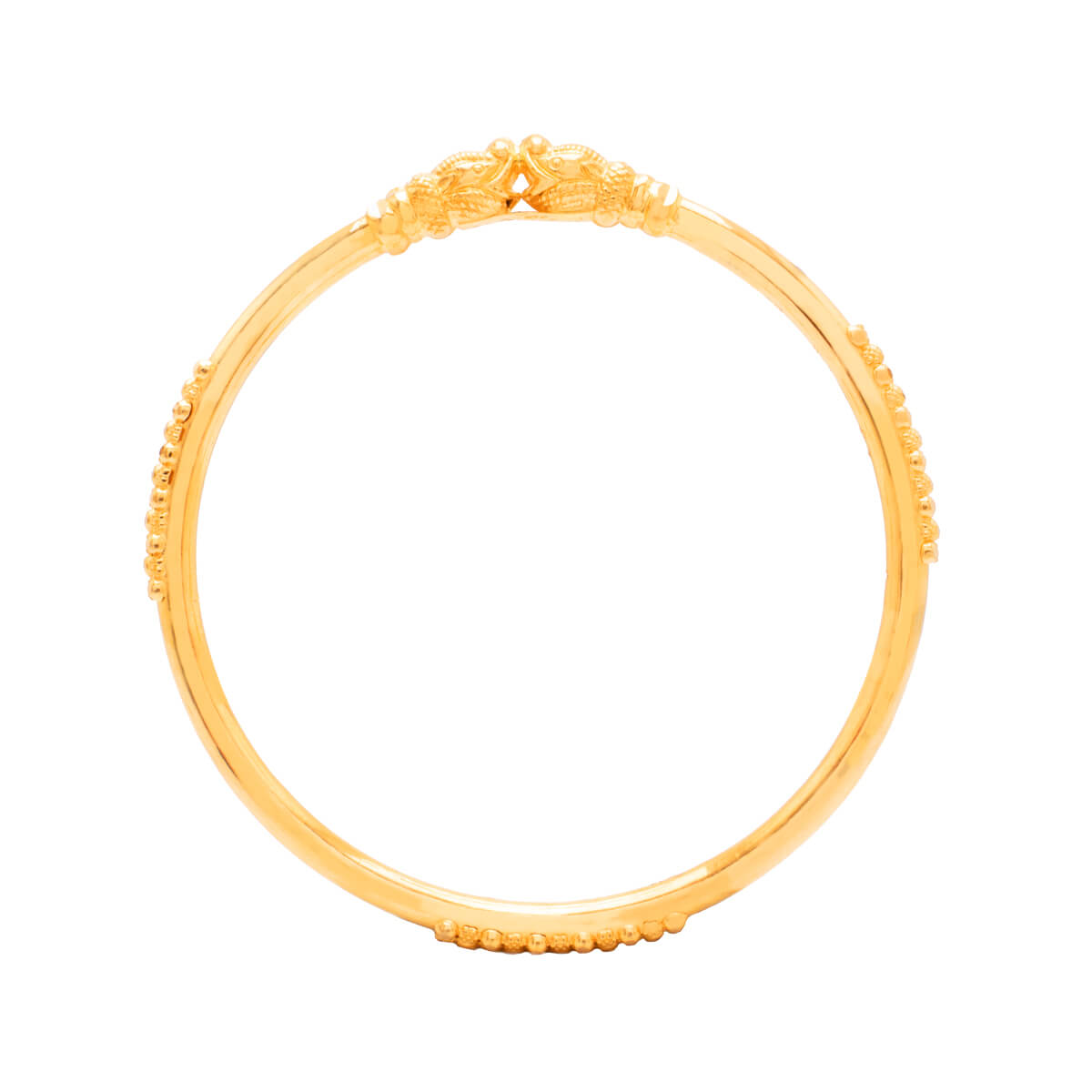 Captivating Gleam Gold Bangle