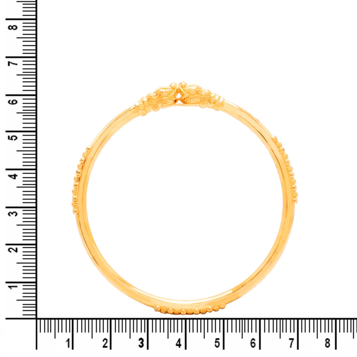 Captivating Gleam Gold Bangle