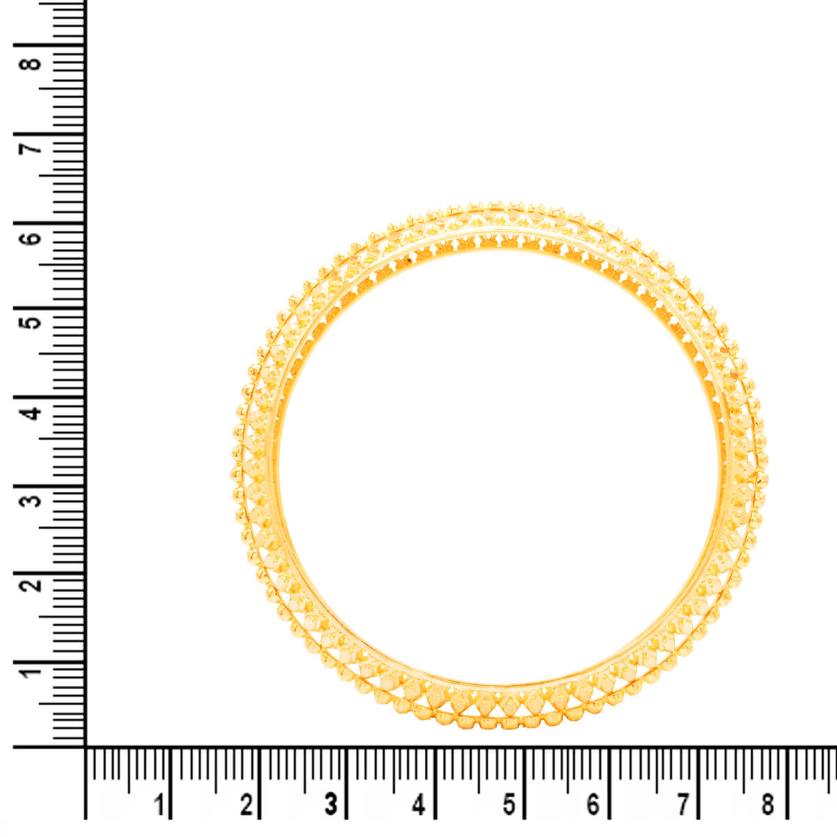 Vintage Glow Gold Bangle