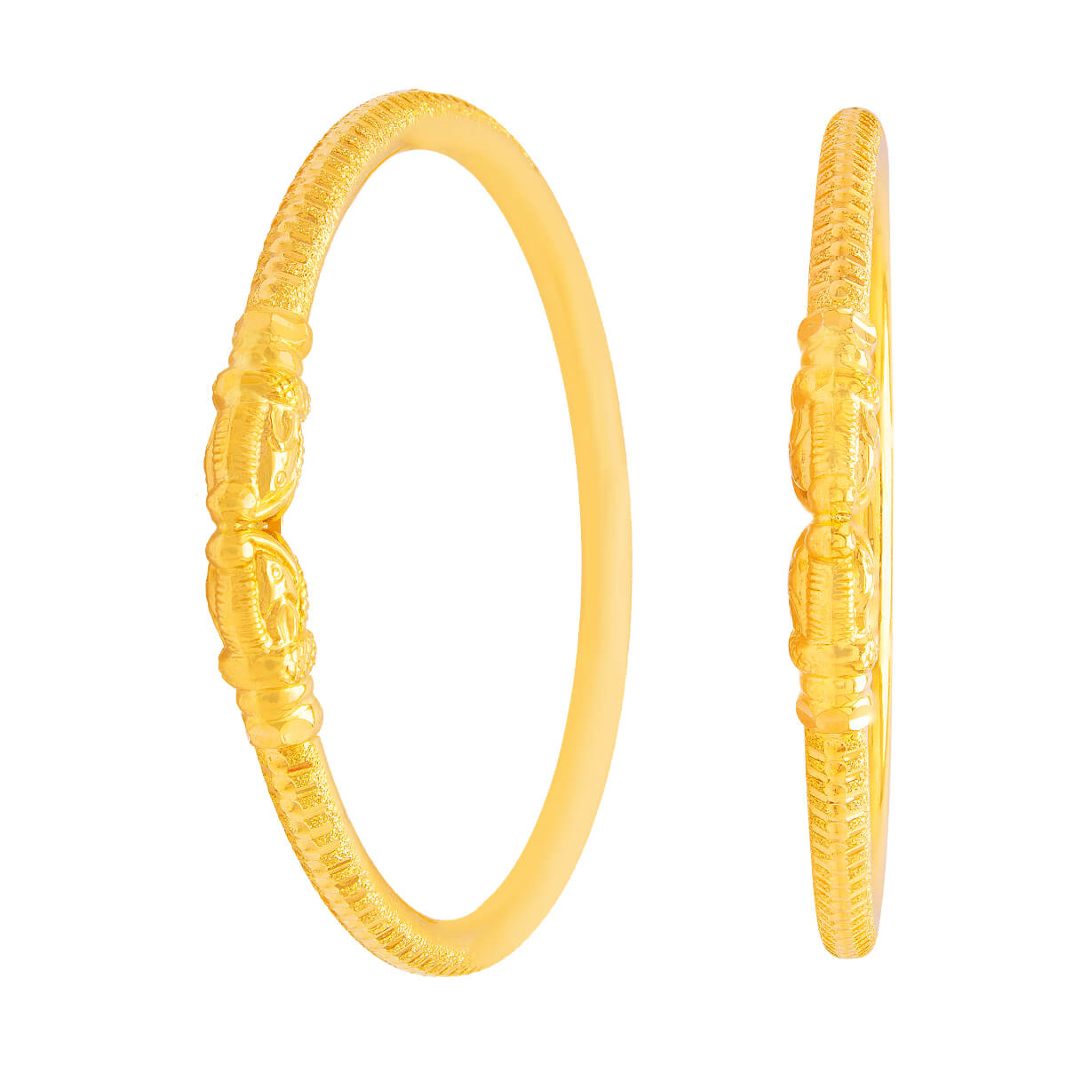 Noble Glow Gold Bangle