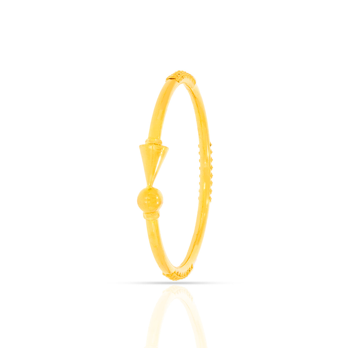 Golden Whispers Gold Bangles